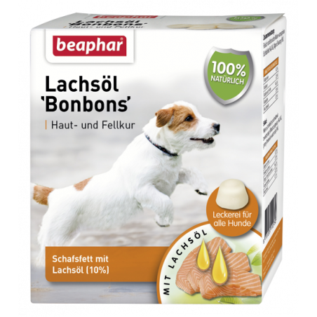 Beaphar Lachsol Bonbons 245G - Praliny Z Łososiem