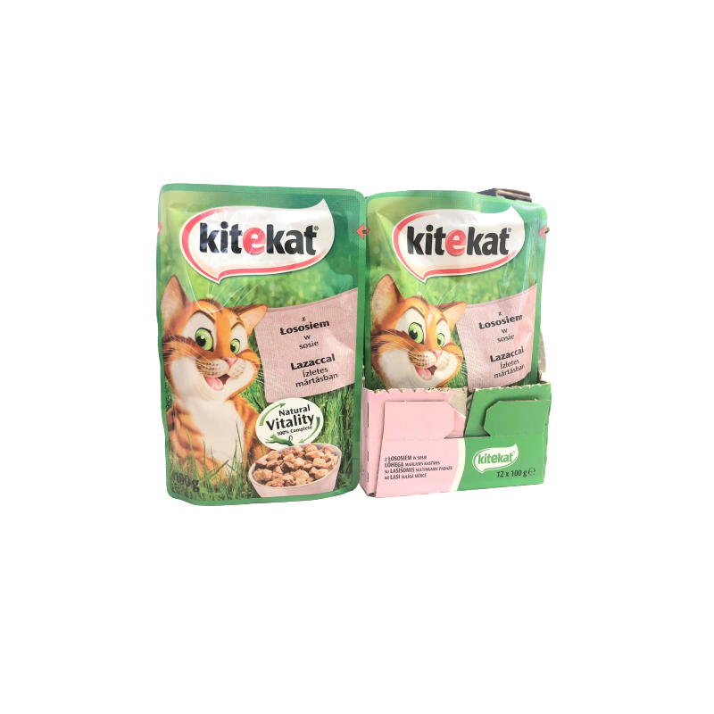 Kitekat Łosoś W Sosie 12X100G