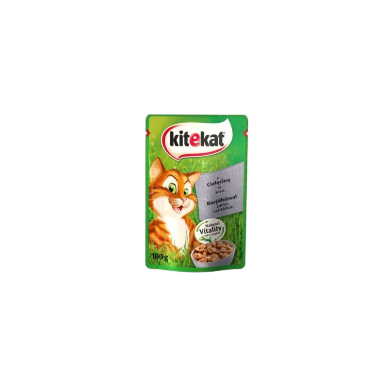 Kitekat Cielęcina W Sosie 12X100G