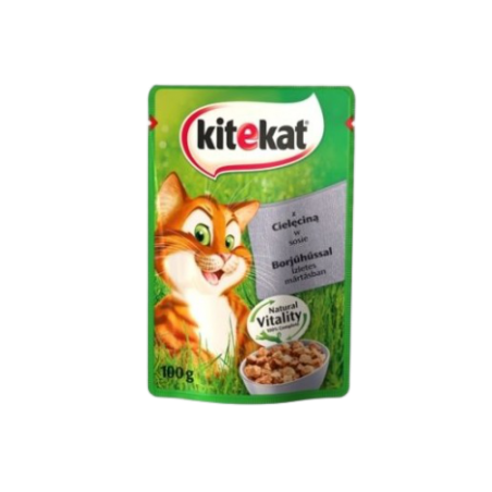 Kitekat Cielęcina W Sosie 12X100G