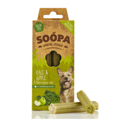 Soopa Dental Sticks Kale & Apple (Jarmuż I Jabłko) 100G