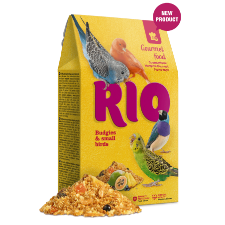 Rio Gourmet Pokarm Dla Papużek Falistych I Małych Papug 250G [21210]