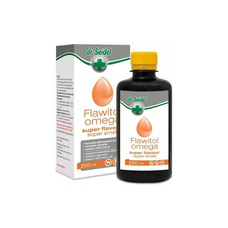 Flawitol Omega Super Smak Poprawia Smakowitość Karmy 250Ml