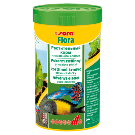 Sera Flora 250 Ml, Płatki - Pokarm Roślinny [Se-00650] 250 Ml