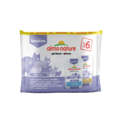 Almo Nature Functional Multipack Sensitive (3*Ryba, 3*Drób)  6X70 G