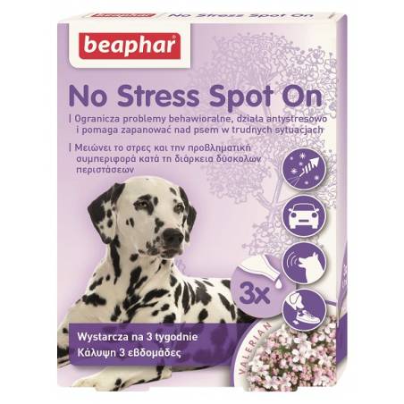 Beaphar No Stress Spot On Dog 0,7Ml - 3 Pipety Dla Psów