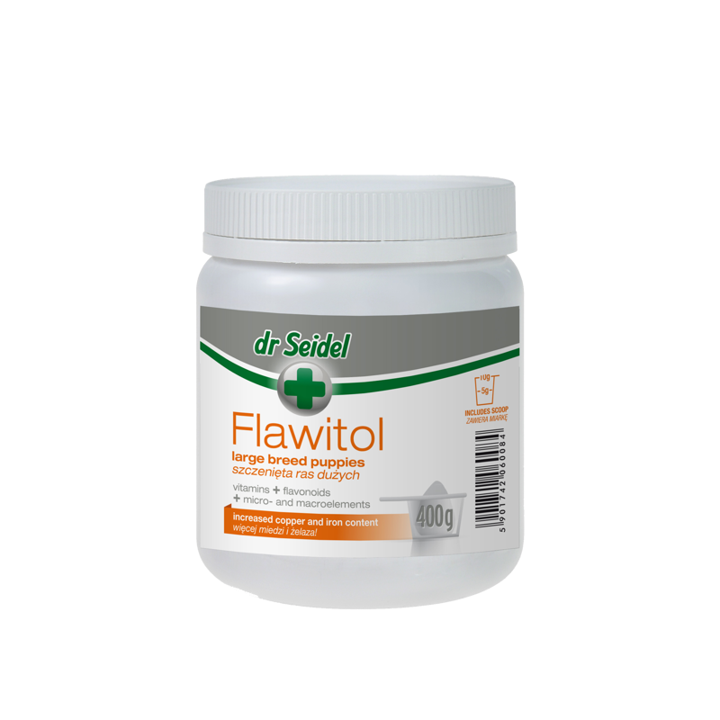 Flawitol Dla Szczeniat Ras Dużych 400 G