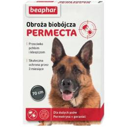 Beaphar Permecta Dog L 70Cm - Obroża Biobójcza Dla Dużych Psów