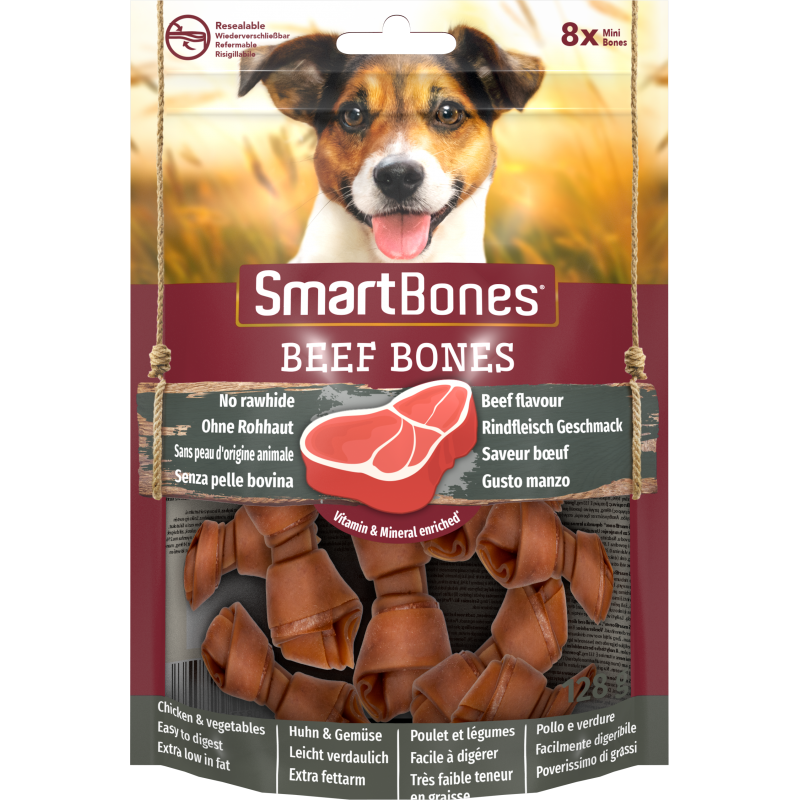 Smartbones Beef Bones Mini 8Szt. [T027507]