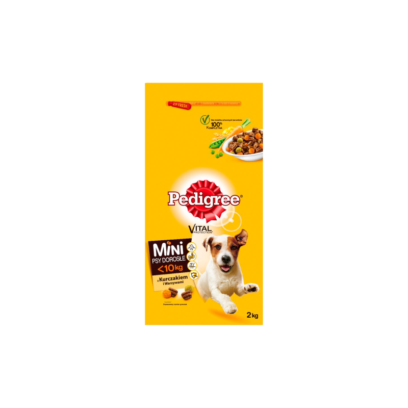 Pedigree Małe Rasy Adt Kurcz, Warz 2Kg [377374]