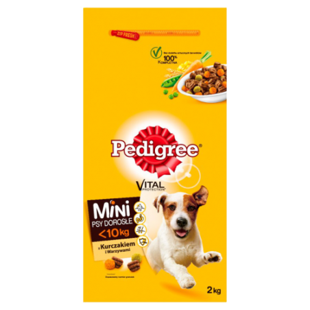 Pedigree Małe Rasy Adt Kurcz, Warz 2Kg [377374]