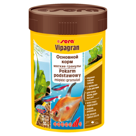 Sera Vipagran 250 Ml, Granulat - Pokarm Podstawowy [Se-00202] 250 Ml