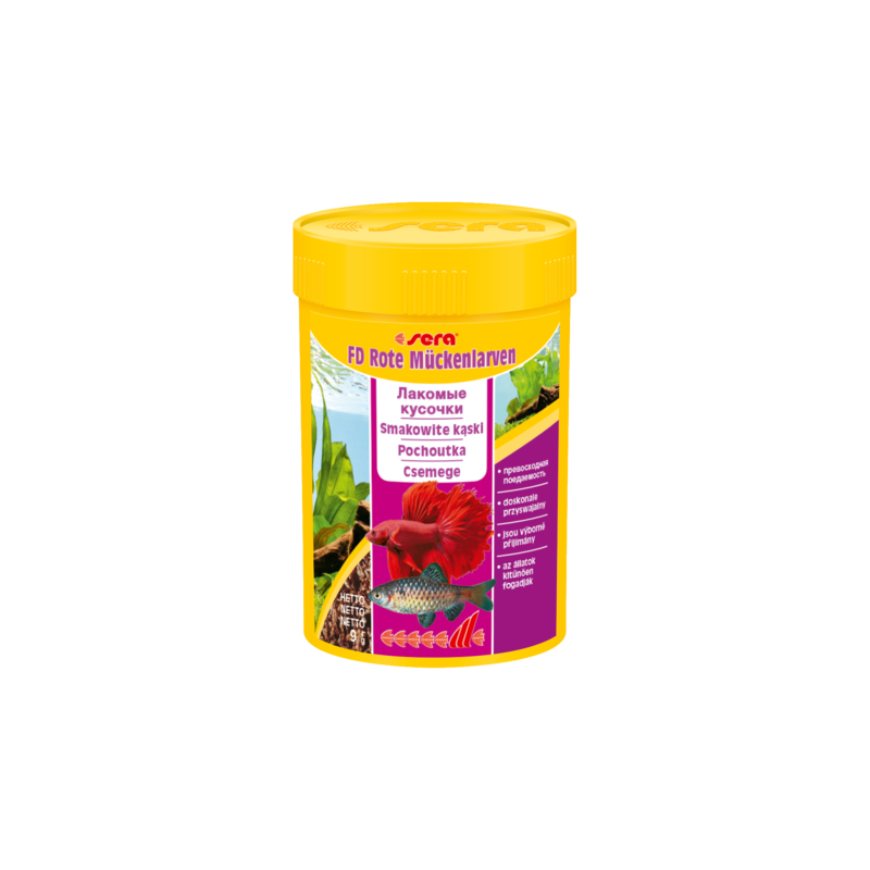 Sera Przysmak Fd Bloodworms 100 Ml [Se-01140] 100 Ml