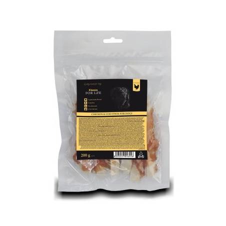 Fitmin Ffl Dog Treat Chicken & Cod Stick 200G