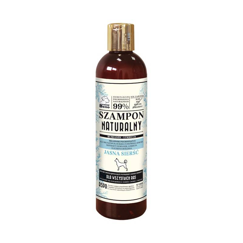 Certech Szampon Naturalny Jasna Sierść Super Beno 300 Ml