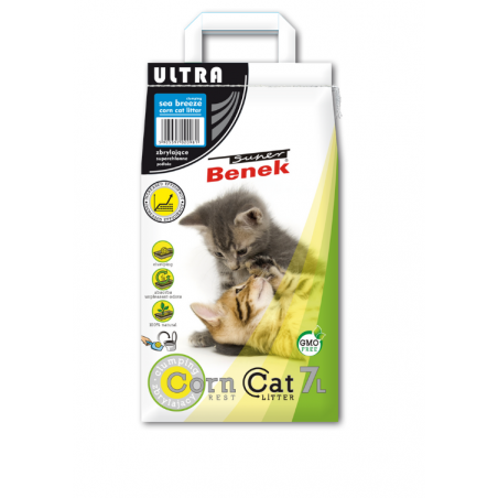 Super Benek Corn Cat Ultra Morska Bryza 7L