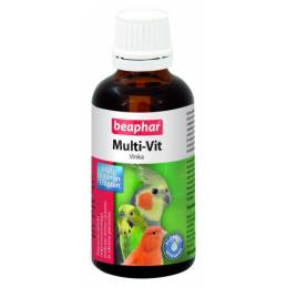 Beaphar Multi-Vit Vinka 50Ml - Krople Z Witaminami Dla Ptaków