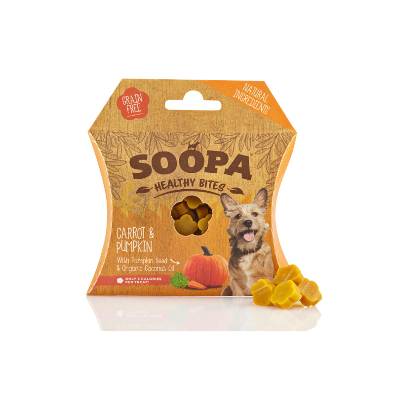 Soopa Healthy Bites Pumpkin & Carrot (Dynia I Marchew) 50G