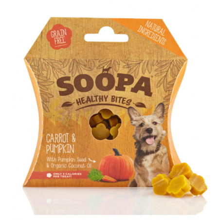 Soopa Healthy Bites Pumpkin & Carrot (Dynia I Marchew) 50G