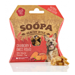 Soopa Healthy Bites Cranberry & Sweet Potato (Żurawina I Słodki Ziemniak) 50G