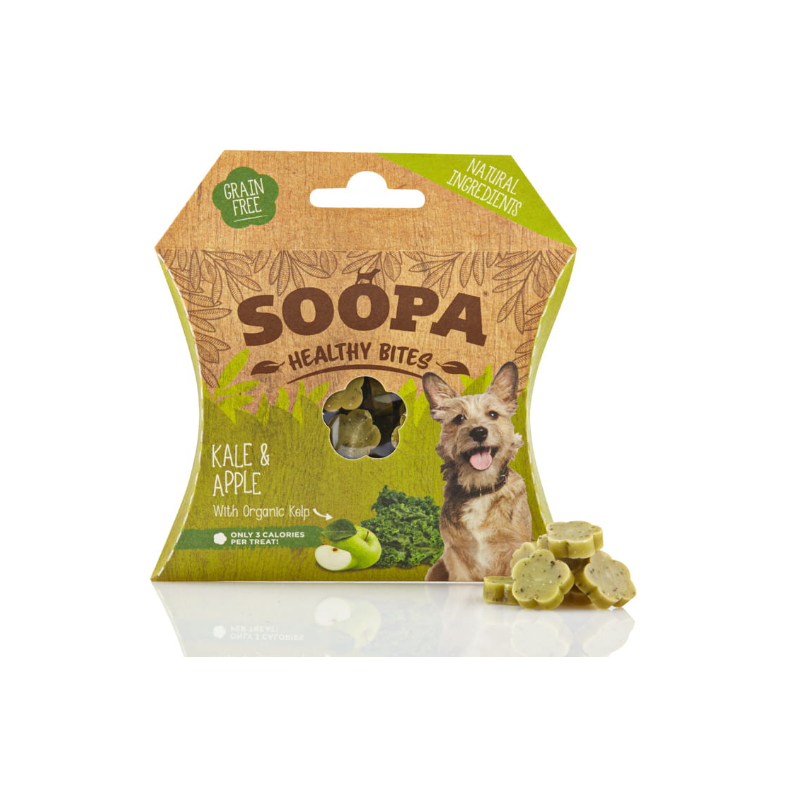 Soopa Healthy Bites Kale & Apple (Jarmuż I Jabłko) 50G