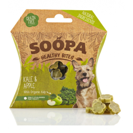 Soopa Healthy Bites Kale & Apple (Jarmuż I Jabłko) 50G