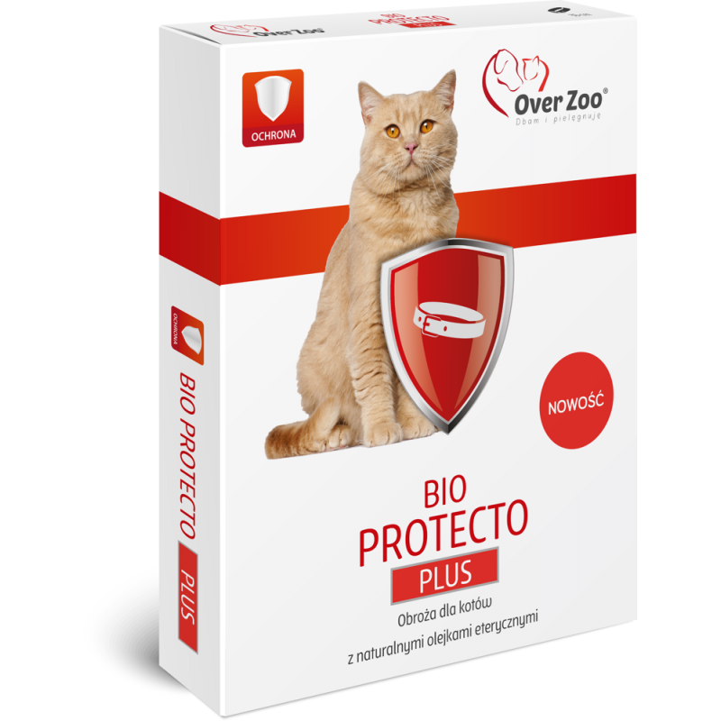 Overzoo Bio Protecto Plus Obroża Dla Kotów 35Cm