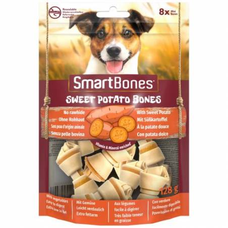 Smartbones Sweet Potato Bones Mini 8Szt. [T027408]