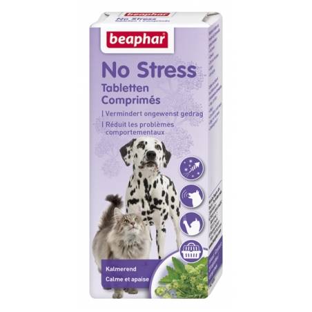 Beaphar No Stress 20 Tabl. - Tabletki Redukujące Stres