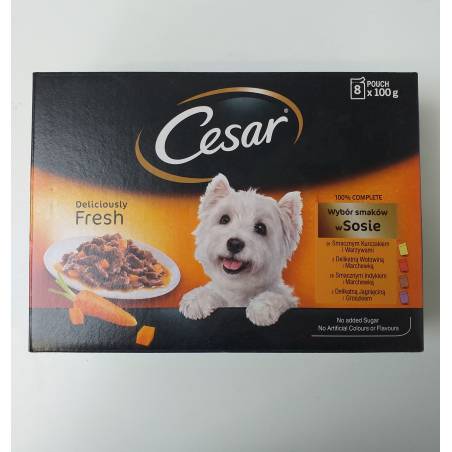 Cesar Wybór Smaków W Sosie 8*100G [308813]