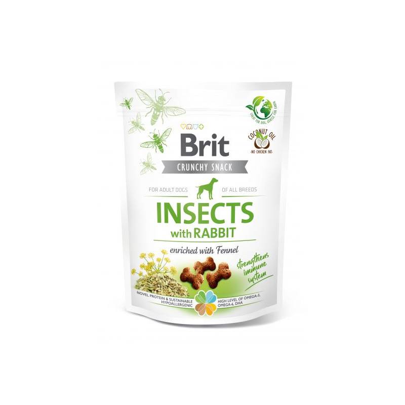 Brit Care Dog Crunchy Cracker Insect & Rabbit 200G