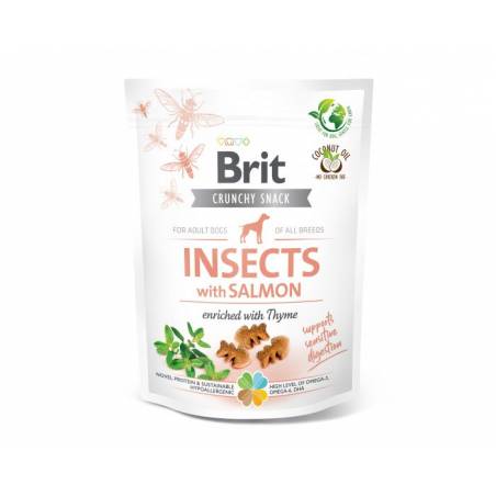 Brit Care Dog Crunchy Cracker Insect & Salmon 200G