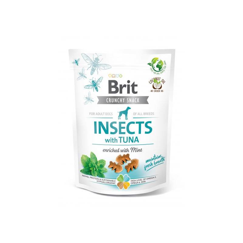 Brit Care Dog Crunchy Cracker Insect & Tuna 200G