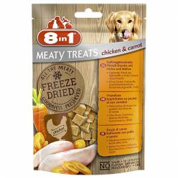 8In1 Przysmak 8In1 Dog Freeze Dried Chicken/Carrots 50 G. [T146124]