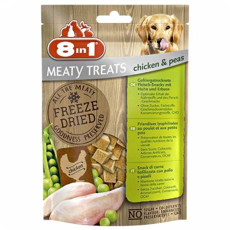 8In1 Przysmak 8In1 Dog Freeze Dried Chicken/Peas 50 G. [T146087]