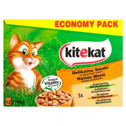 Kitekat Delikatne Smaki Sos 12X100G [403980]