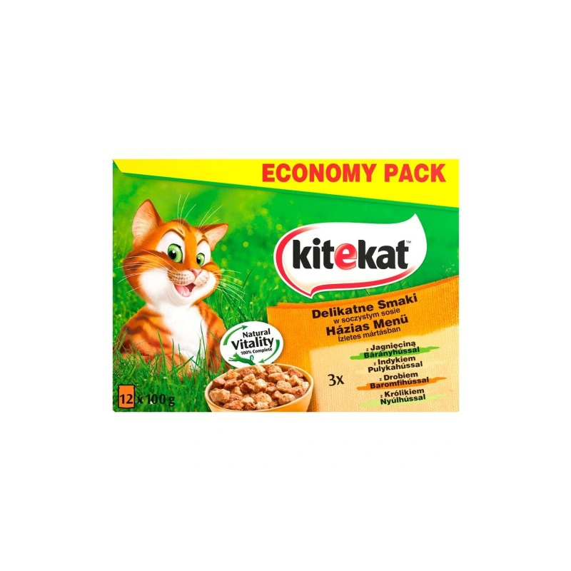 Kitekat Delikatne Smaki Sos 12X100G [403980]