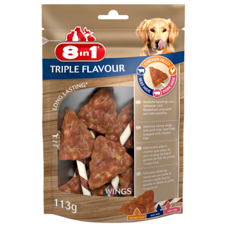 8In1 Przysmak 8In1 Triple Flavour Wings [T144663] 6 Szt.