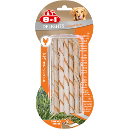 8In1 Przysmak Delights Twisted Sticks [T122470] 10 Szt.