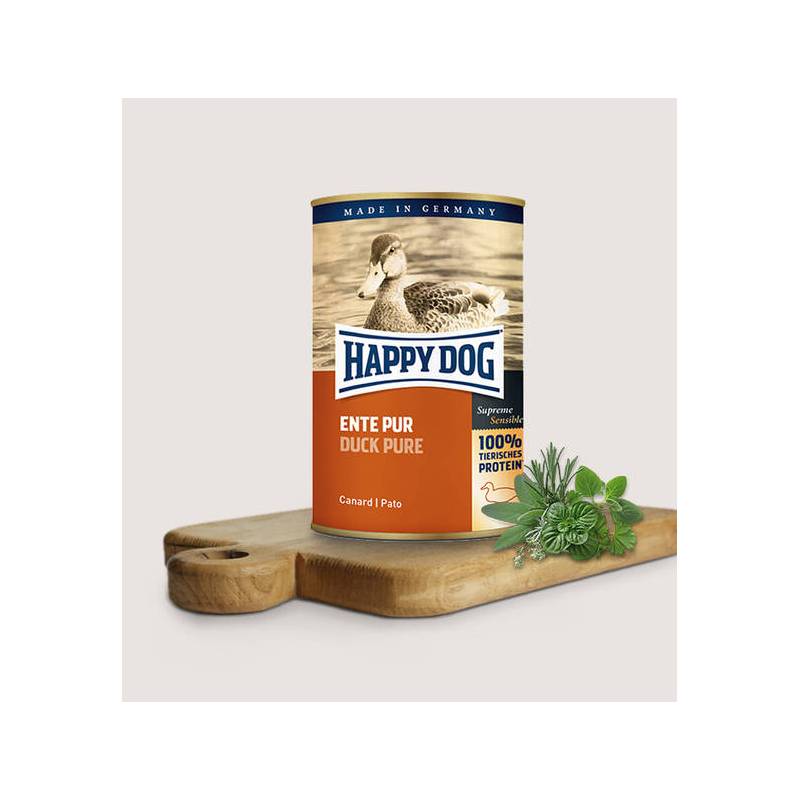 Happy Dog Puszka Dla Psa - Kaczka (Ente Pur) 800G