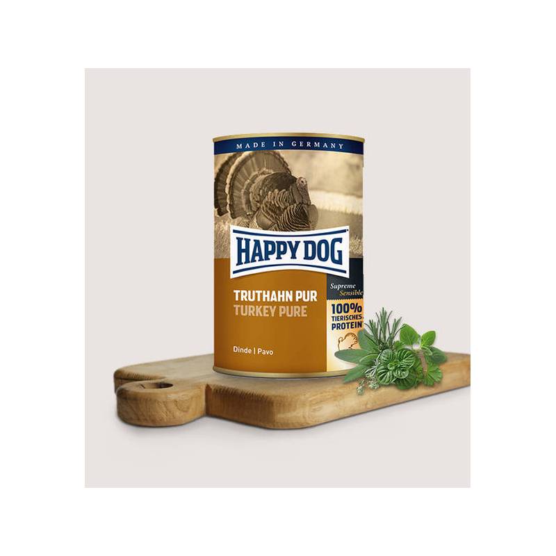 Happy Dog Puszka Dla Psa - Indyk (Truthahn Pur) 800G