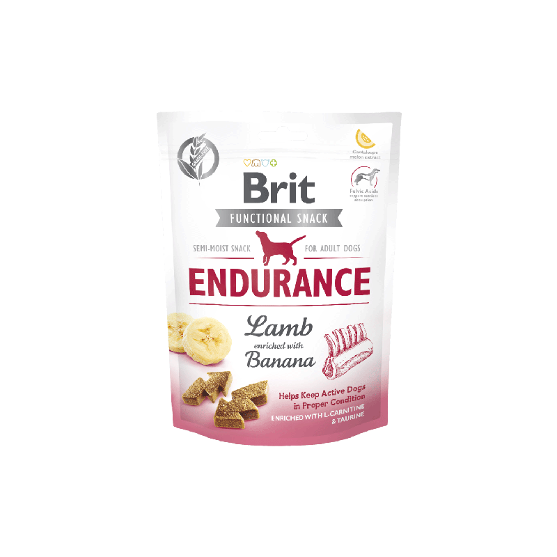 Brit Care Dog Functional Snack Endurance Lamb & Banana 150G