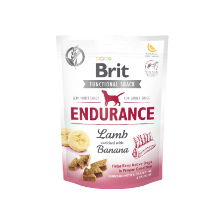 Brit Care Dog Functional Snack Endurance Lamb & Banana 150G