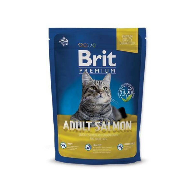 Brit Premium Cat Adult Salmon 800 G