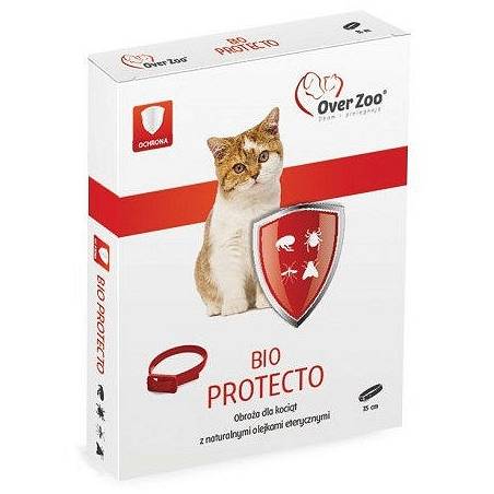 Overzoo Bio Protecto Plus Obroża Dla Kociąt 35 Cm