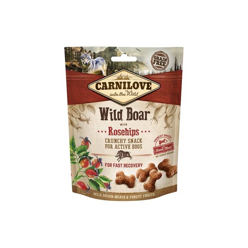 Carnilove Crunchy Snack Fast Recovery Wild Boar & Rosehips 200G