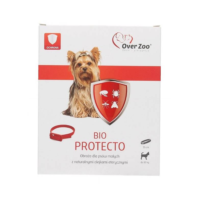 Overzoo Bio Protecto Plus Obroża Dla Psów Małych 35 Cm