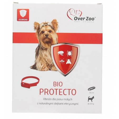 Overzoo Bio Protecto Plus Obroża Dla Psów Małych 35 Cm