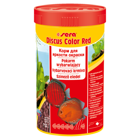 Sera Discus Color Red 100 Ml, Granulat - Pokarm Dla Pielęgnic [Se-00332] 100 Ml