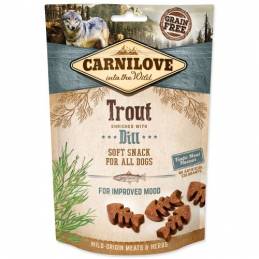 Carnilove Soft Snack Improved Mood Trout & Dill 200G